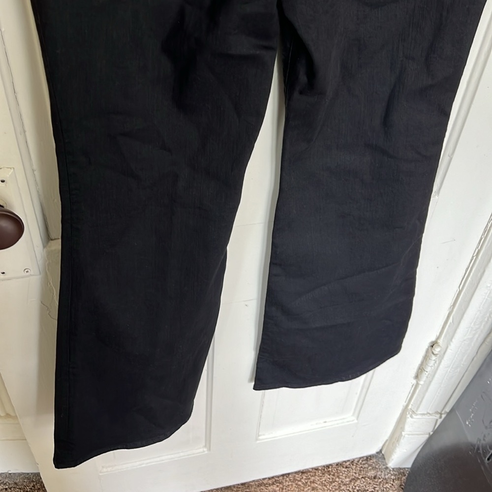 Madewell Skinny Flare Jeans in Black Frost Wash - Picture 12 of 15